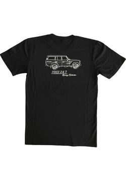 Heritage Collection - 60 Series Black Mens T-Shirt